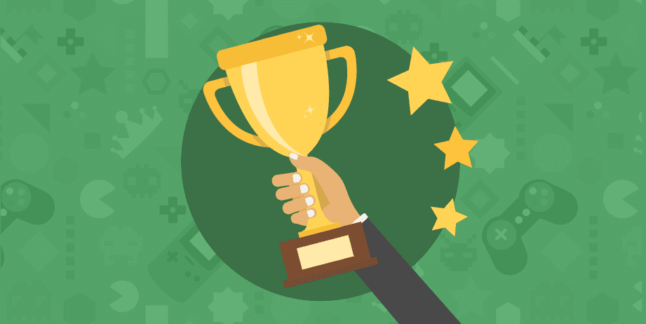Troféu de primeiro lugar - Gamification para potencializar o aprendizado